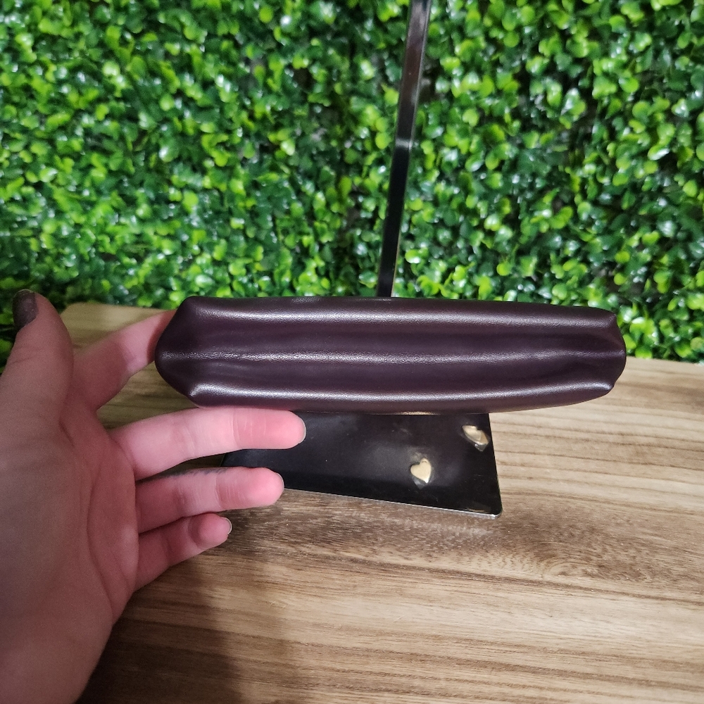 Yves Saint Laurent Beauté Dark Purple Pouch Clutch - Picture 4 of 12